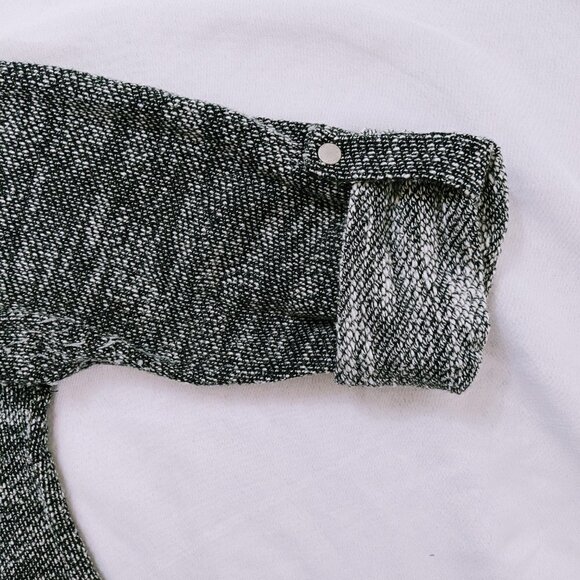 Calvin Klein Performance Quick Dry Cowl Pullover Women's Size 1X Black and White - Picture 3 of 5